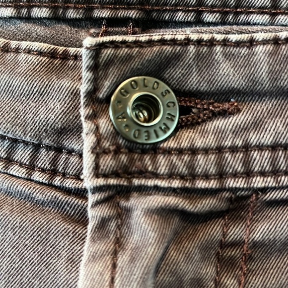 Eggplant purple Adriano Goldschmied Matchbox slim straight denim pants size 30 - Picture 7 of 15